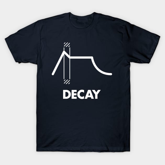 ADSR - Decay T-Shirt by hami